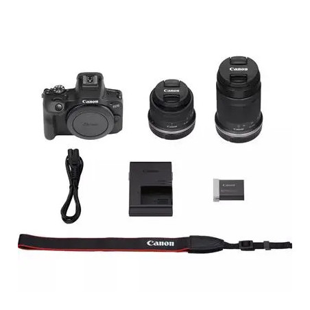 Canon D.Cam Eos R100+ Rf-S 18-45Mm I Stm + Rf-S 55-210Mm F5-7.1 Is