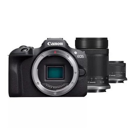 Canon D.Cam Eos R100+ Rf-S 18-45Mm I Stm + Rf-S 55-210Mm F5-7.1 Is
