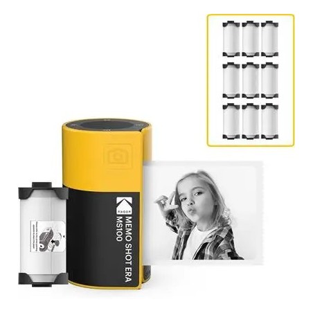 Cámara Instantánea Kodak Memo Shot Camera Ms100y Crg Ms109 Yellow Pm00-S155a1