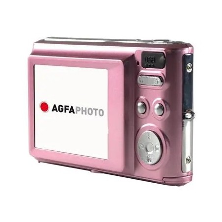 Cámara Fotos Digital Compacta Hd 21 Mp Cmos Agfaphoto Dc5200pi Rosa