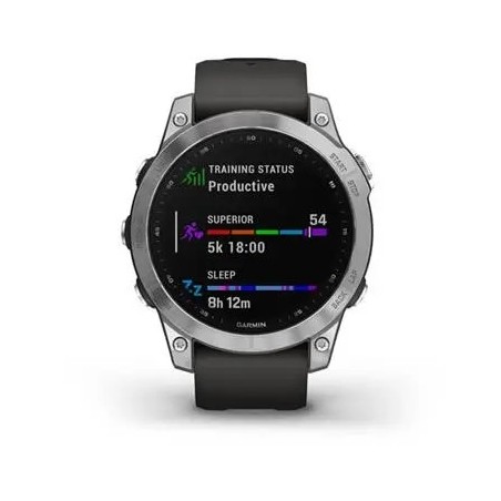 Garmin Fenix 7 Premium Multisport Gps Watch Silver