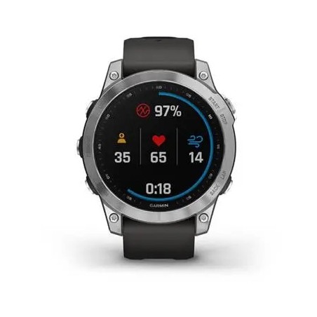 Garmin Fenix 7 Premium Multisport Gps Watch Silver