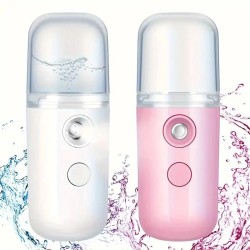 Mini Vaporizador Facial Nano Recargable por USB