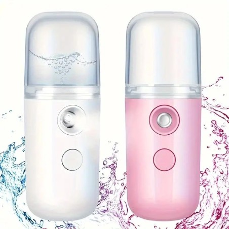 Mini Vaporizador Facial Nano Recargable por USB
