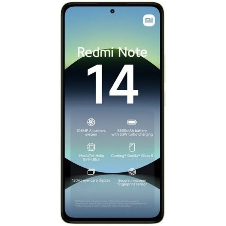 Xiaomi Redmi Note 14 6.67 8Gb Ram 256Gb Rom Lime Green